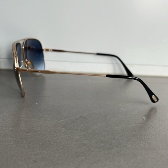 Tom Ford Andy Gold-Tone Aviator Sunglasses main image 3